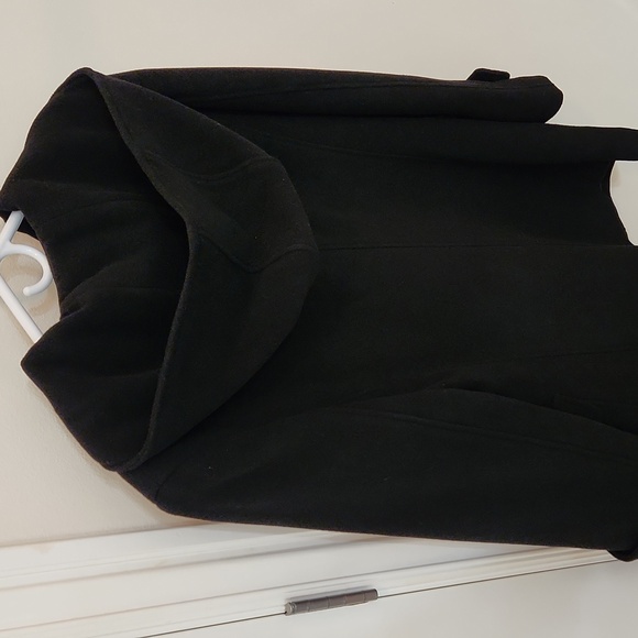Jones New York, size Large, Black wool hooded coat - Picture 4 of 10